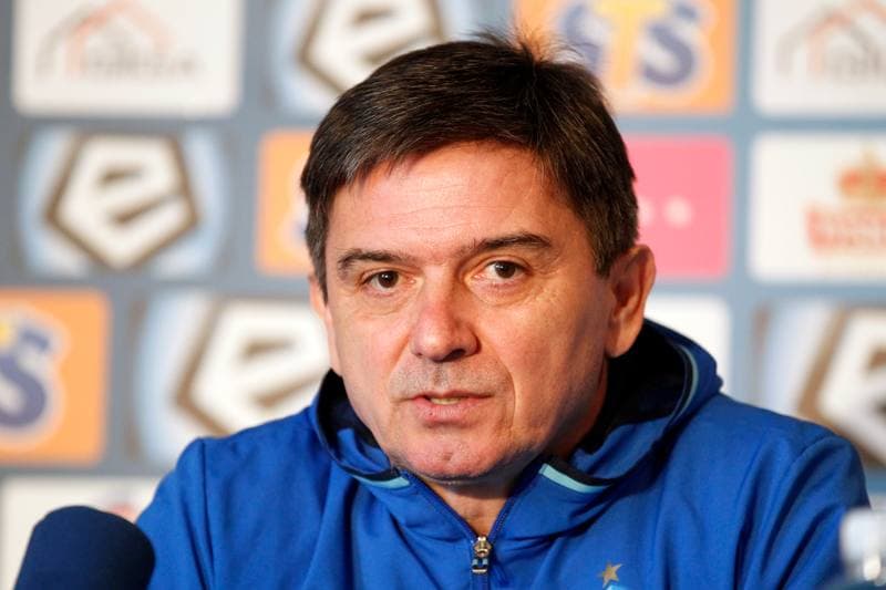 Football. Ruch Chorzow. Press Conference. 09.03.2017