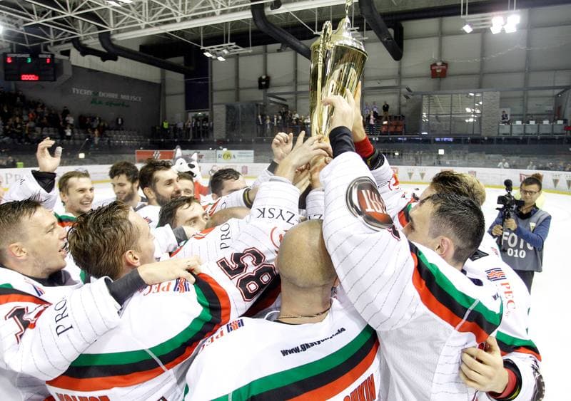 Ice Hockey. Polish Supercup. GKS Tychy - Cracovia Krakow. 04.09.2015