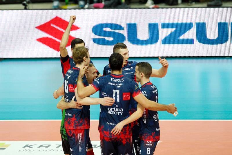 Volleyball. PlusLiga. GKS Katowice - ZAKSA Kedzierzyn-Kozle. 21.11.2017