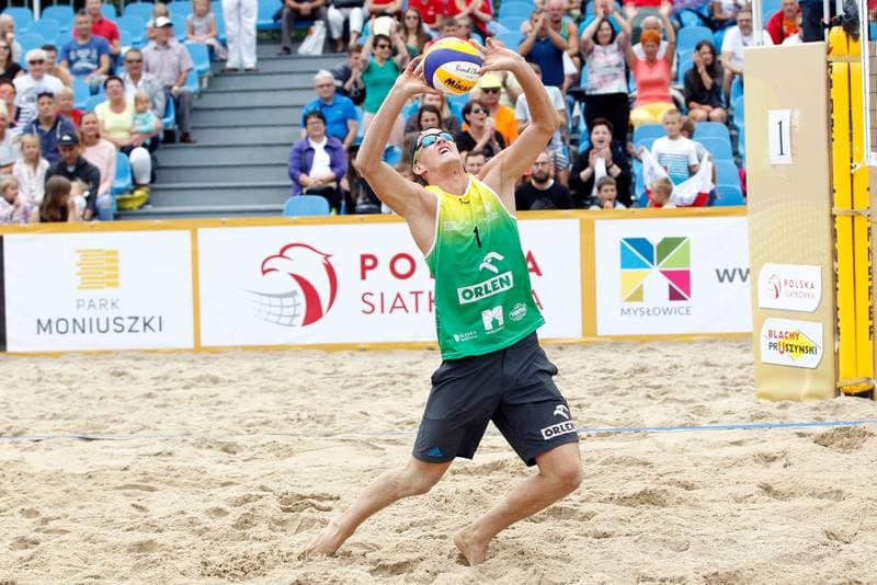Beach Volleyball. Orlen Mistrzostwa Polski. Maciej Rudol - Michal Chwieduk. 13.08.2017