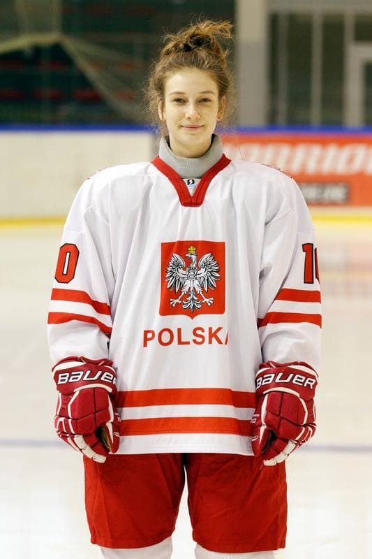 Ice Hockey. Women's U18 Olympic Hope Tournament. Poland - Latvia. 15.12.2017