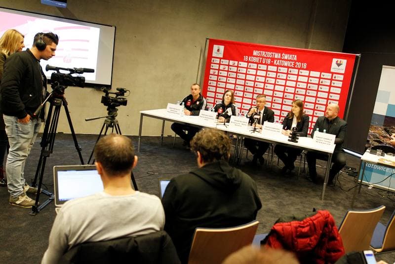 Ice Hockey. Poland. Press Conference. 05.01.2018