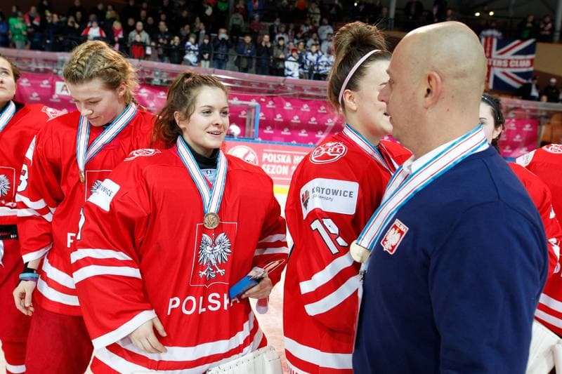 Ice Hockey. Women's U18 World Championship Division 1B. Poland - Great Britain. 12.01.2018