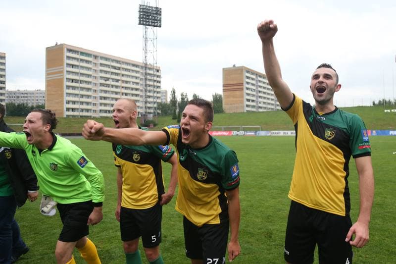 Football. Polish Cup. GKS Jastrzebie - Radomiak Radom. 10.08.2016