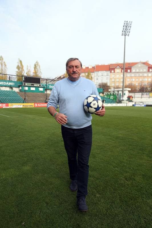 Football. Antonin Panenka. Photocall. 08.11.2018