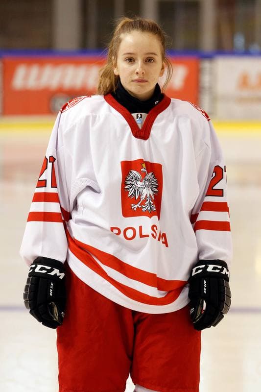 Ice Hockey. Women's U18 Olympic Hope Tournament. Poland - Latvia. 15.12.2017