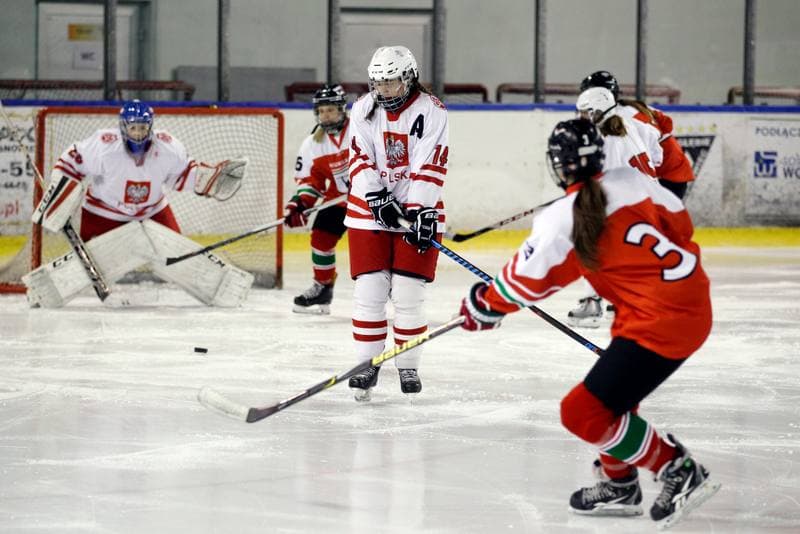 Ice Hockey. Women's U18 Championship. Poland - Hungary. 11.11.2018
