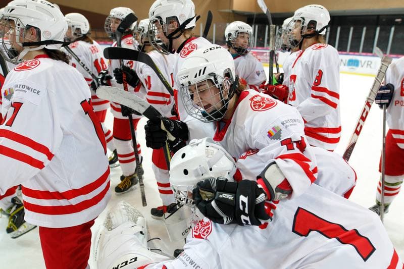 Ice Hockey. TCN. Poland - Latvia. 17.02.2018