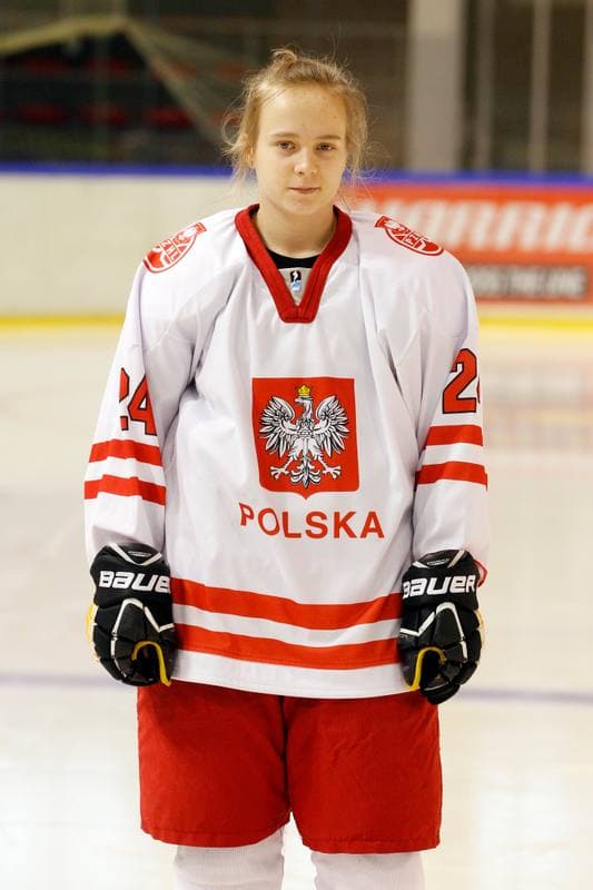 Ice Hockey. Women's U18 Olympic Hope Tournament. Poland - Latvia. 15.12.2017