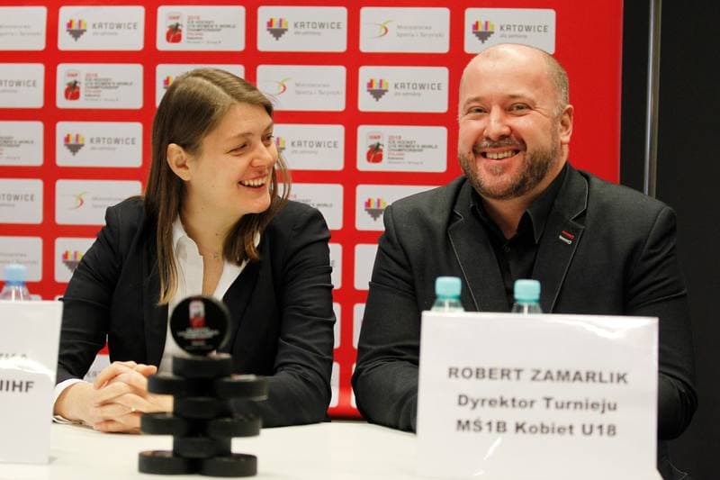 Ice Hockey. Poland. Press Conference. 05.01.2018