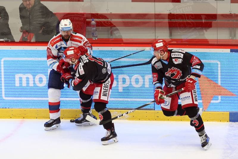 Ice Hockey. TipSport Extraliga. Ocelari Trinec - Dynamo Pardubice. 14.03.2018