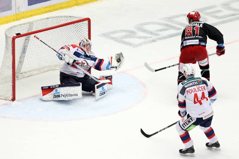 Ice Hockey. TipSport Extraliga. Ocelari Trinec - Dynamo Pardubice. 14.03.2018