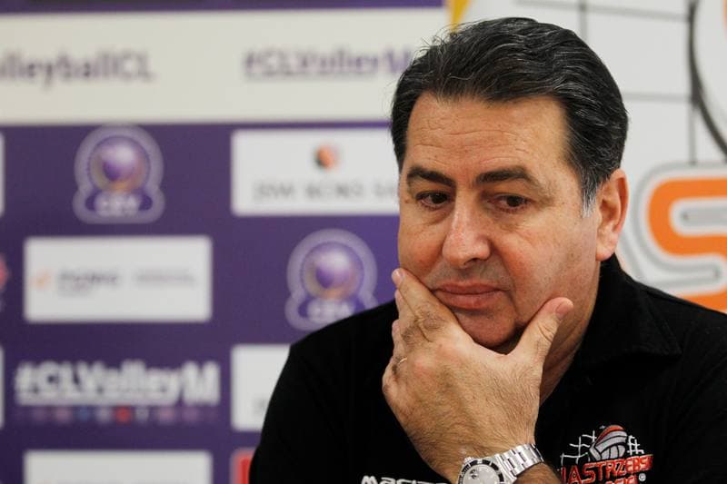 Volleyball. Jastrzebski Wegiel. Press Conference. 29.01.2018