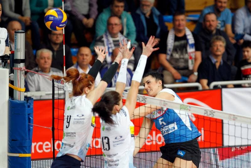 Volleyball. LSK. MKS Dabrowa Gornicza - Enea PTPS Pila. 29.01.2018