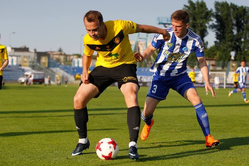Football. Nice I Liga. Ruch Chorzow - GKS Katowice. 12.05.2018