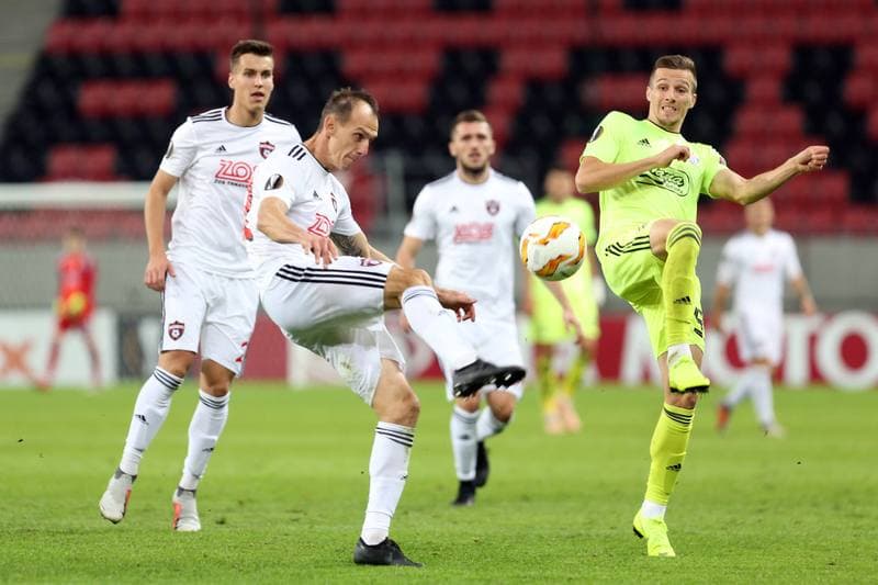 Football. UEFA Europa League. Spartak Trnava - Dinamo Zagreb. 25.10.2018
