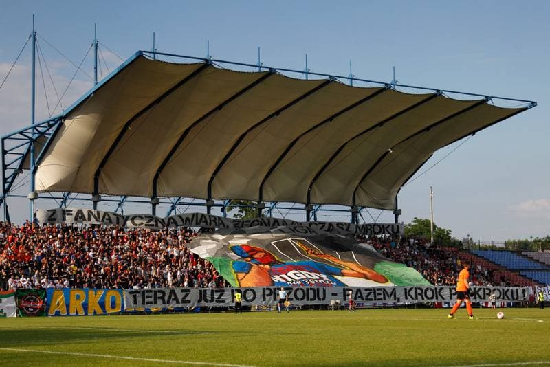 Football. Playoff for III Liga. Polonia Bytom - Ruch Radzionkow. 16.06.2018