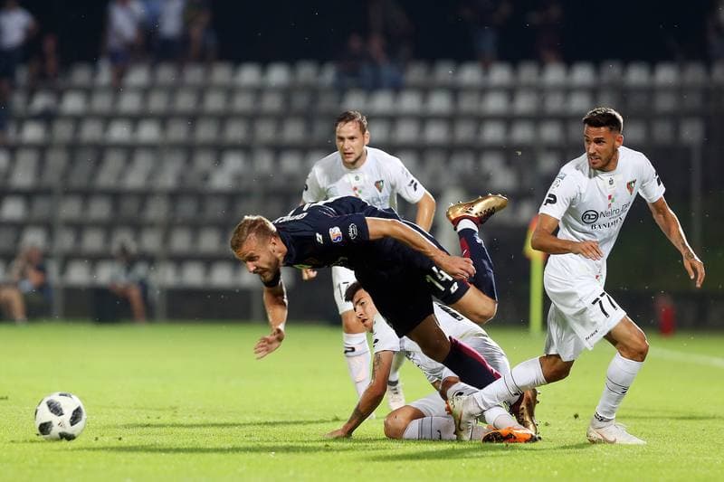 Football. PKO BP Ekstraklasa. Zaglebie Sosnowiec - Pogon Szczecin. 03.08.2018