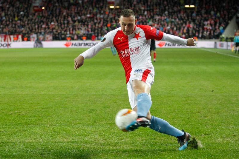 Football. UEFA Europa League. Slavia Prague - Sevilla FC. 14.03.2019