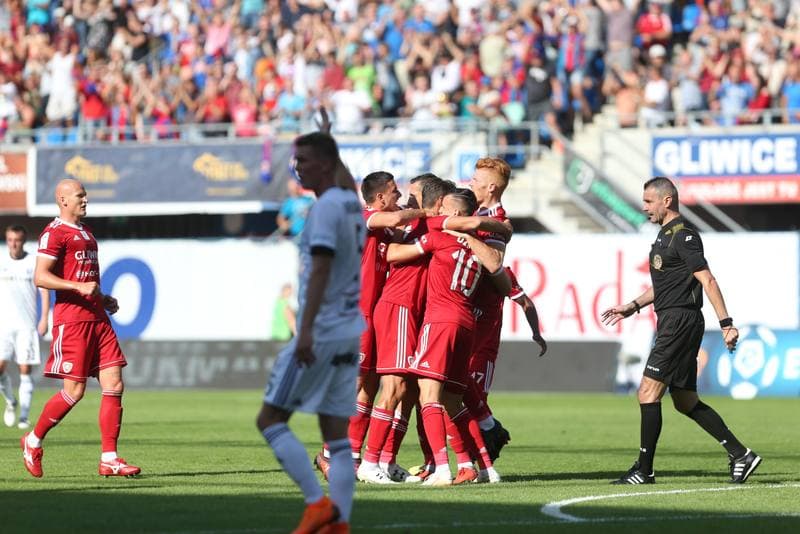 Football. Lotto Ekstraklasa. Piast Gliwice - Legia Warsaw. 12.08.2018