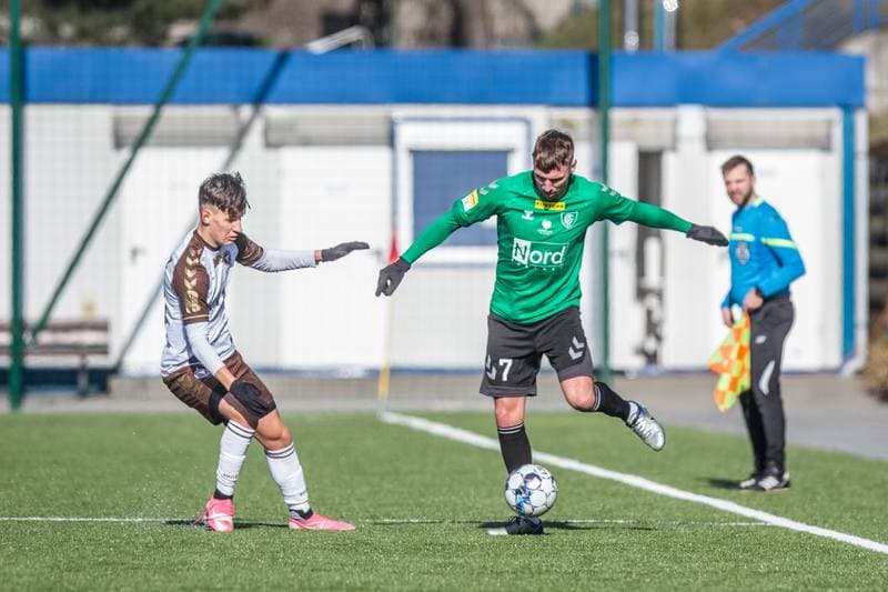 Football. Sparing. GKS Katowice - Garbarnia Krakow. 12.02.2022