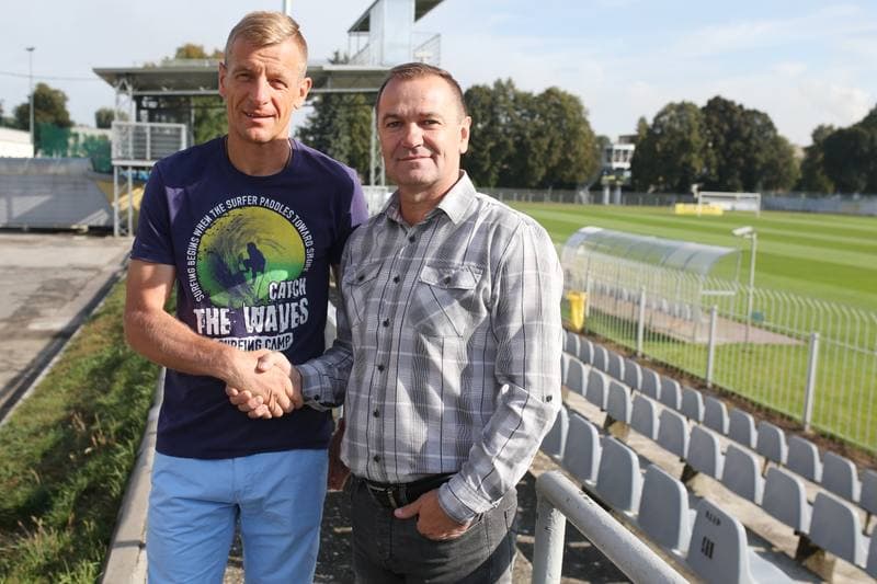 Football. Rakow Czestochowa. Press Conference. 27.08.2018