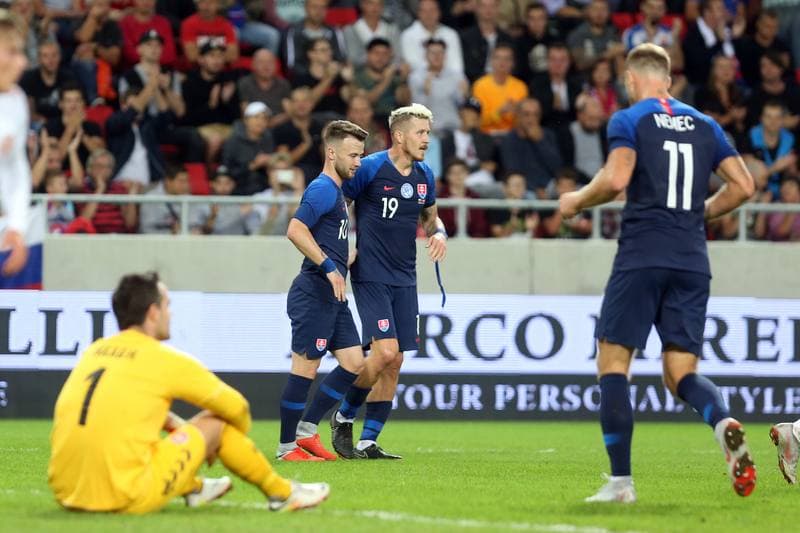 Football. International Friendly. Slovakia - Denmark. 05.09.2018
