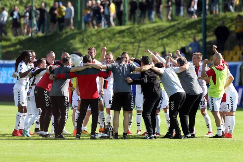 Football. Nice I Liga. GKS Katowice - GKS Tychy. 19.05.2018