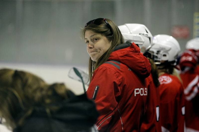Ice Hockey. Slaska Liga Mlodzikow. UKS Zaglebie Sosnowiec - Reprezentacja Polski Kobiet. 13.09.2018