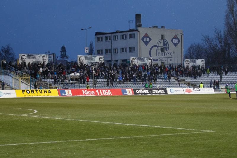 Football. Nice I Liga. Ruch Chorzow - Podbeskidzie Bielsko-Biala. 17.03.2018
