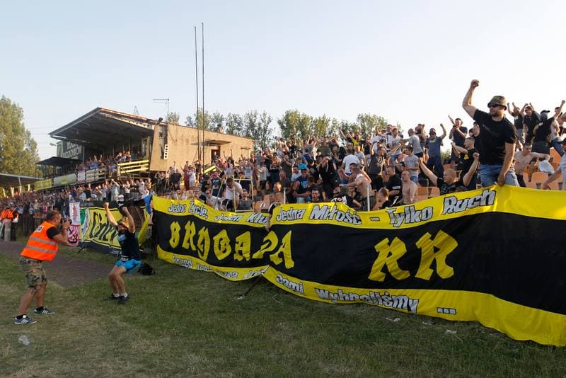 Football. Playoff for III Liga. Ruch Radzionkow - Polonia Bytom. 20.06.2018