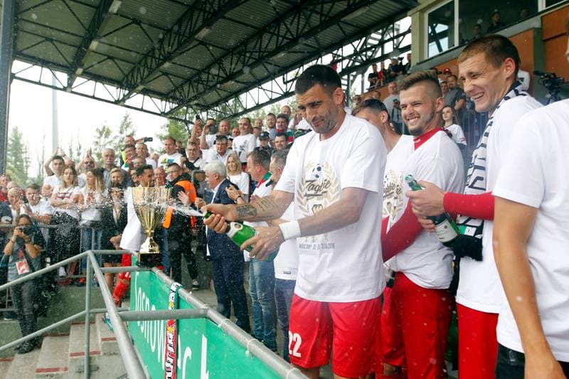 Football. Nice I Liga. Zaglebie Sosnowiec - GKS Tychy. 03.06.2018
