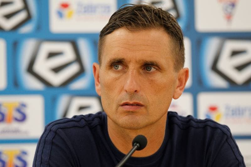 Football. Gornik Zabrze. Press Conference. 25.07.2018