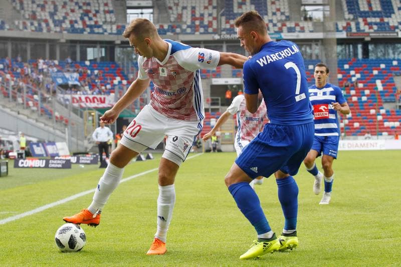 Football. Lotto Ekstraklasa. Gornik Zabrze - Wisla Plock. 29.07.2018