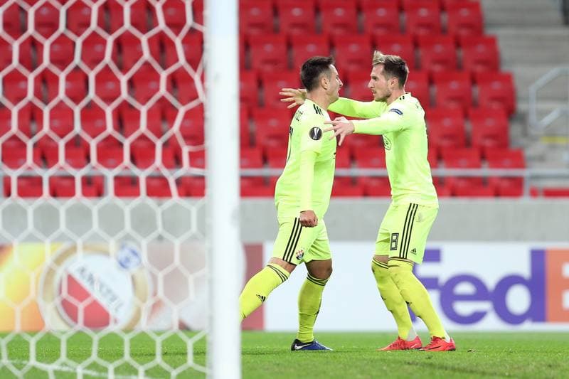 Football. UEFA Europa League. Spartak Trnava - Dinamo Zagreb. 25.10.2018