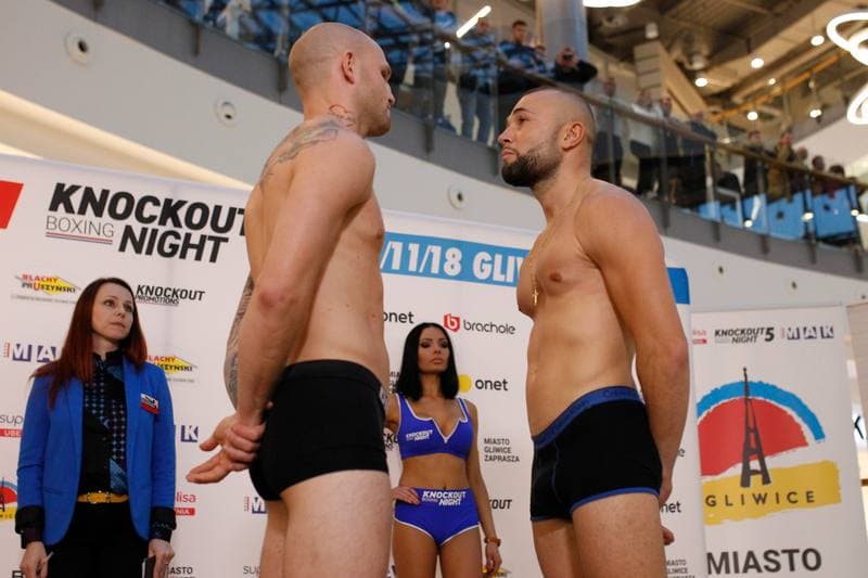 Boxing. KnockOut Boxing Night 5. Weigh-In. 09.11.2018