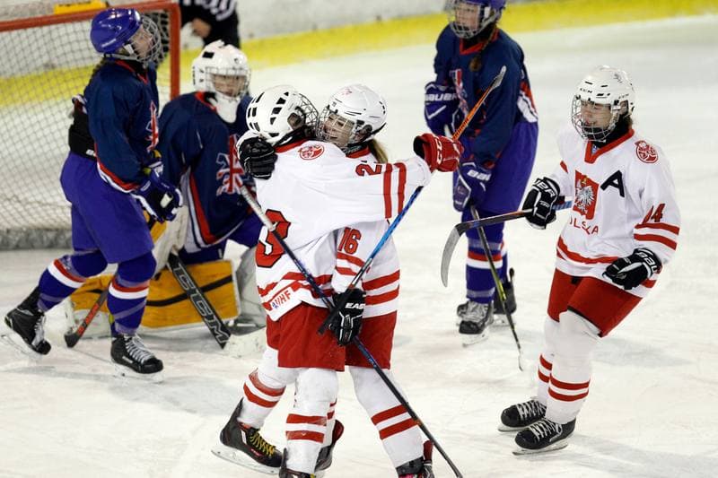 Ice Hockey. Women's U18 Championship. Poland - Great Britain. 10.11.2018