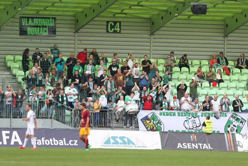 Football. Fortuna:Liga. MFK Karvina - Dukla Praha. 07.10.2018