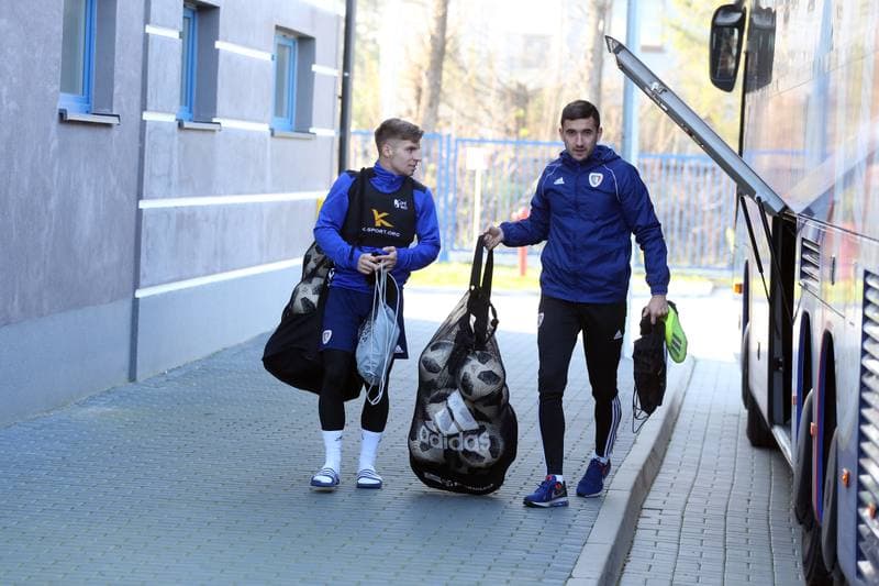 Football. Piast Gliwice. Training. 17.11.2018