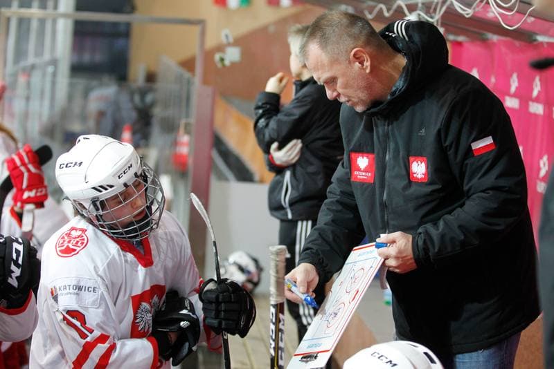 Ice Hockey. TCN. Poland - Latvia. 17.02.2018