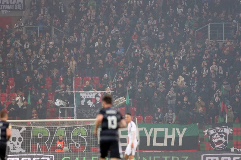 Football. Fortuna I Liga. GKS Tychy - GKS Katowice. 24.11.2018