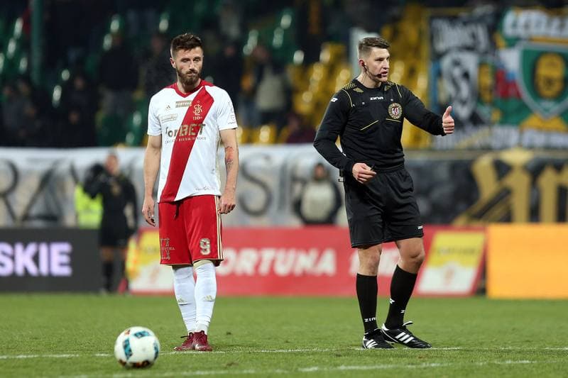 Football. Fortuna I Liga. GKS Katowice - LKS Lodz. 28.11.2018