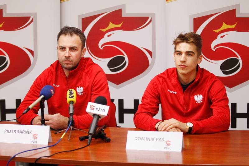 Ice Hockey. Poland U20. Press Conference. 06.12.2018
