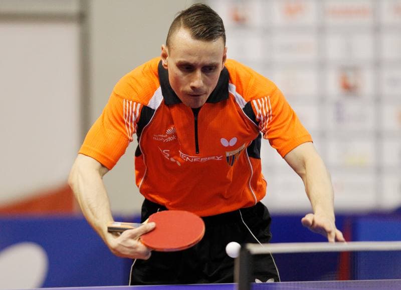 Table Tennis. Superliga. Polonia Bytom - PKS Kolping Frac Jaroslaw. 10.03.2016