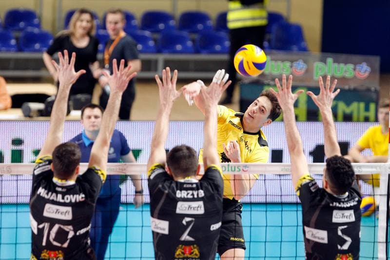 Volleyball. PlusLiga. GKS Katowice - Trefl Gdansk. 11.01.2019