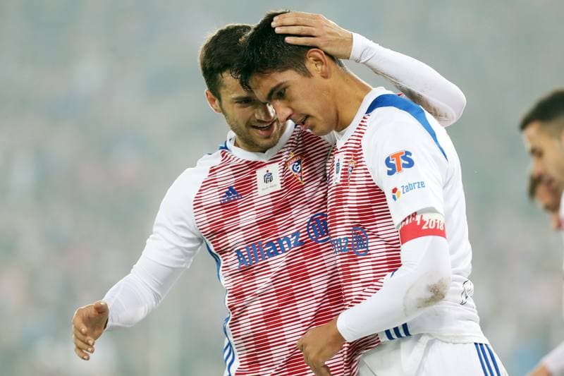 Football. Lotto Ekstraklasa. Gornik Zabrze - Slask Wroclaw. 09.11.2018