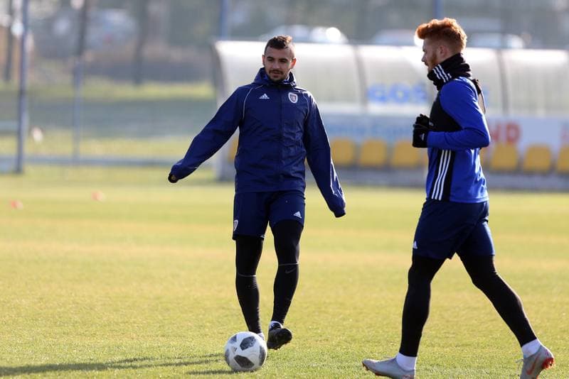 Football. Piast Gliwice. Training. 17.11.2018