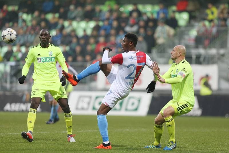 Football. Fortuna:Liga. MFK Karvina - Slavia Prague. 24.11.2018