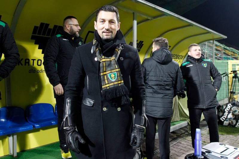 Football. Fortuna I Liga. GKS Katowice - LKS Lodz. 28.11.2018