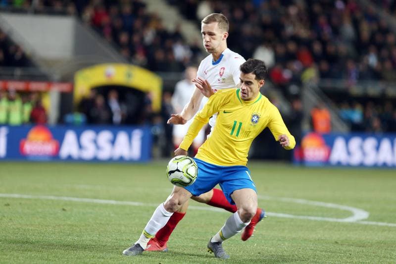 Football. International Friendly. Czech Republic - Brazil. 26.03.2019